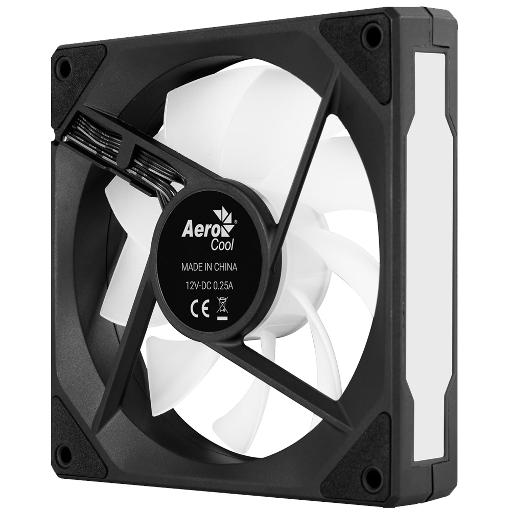 AeroCool Phantom M-3 ARGB Case Fan - Black