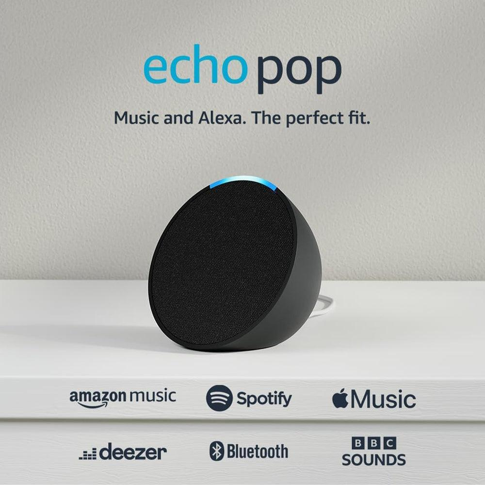 Amazon Echo Pop Full Sound Compact Smart Speaker With Alexa - Midnight Teal