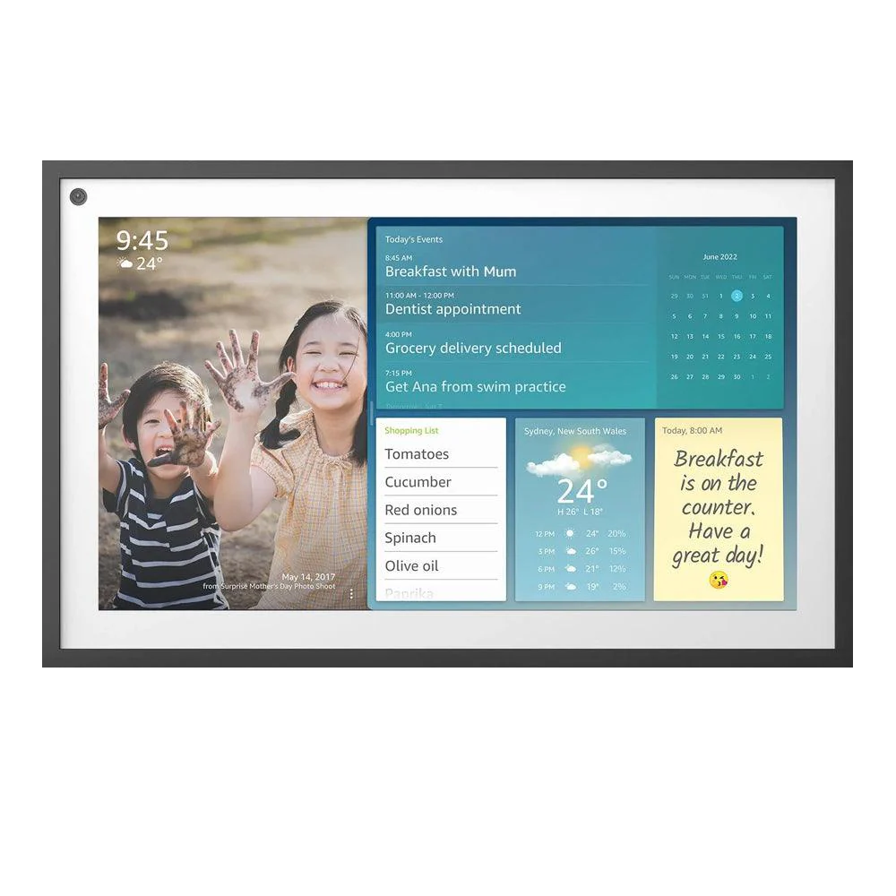 Amazon Echo Show 15 2nd Gen Smart Display FHD 15.6 Inch With Alexa - Charcoal