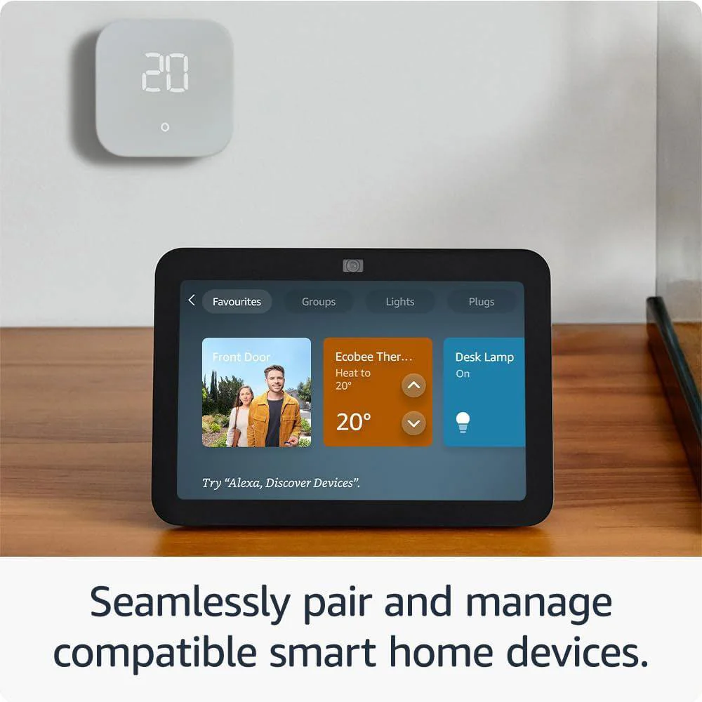 Amazon Echo Show 8 3nd Gen Smart Display With Alexa - Black