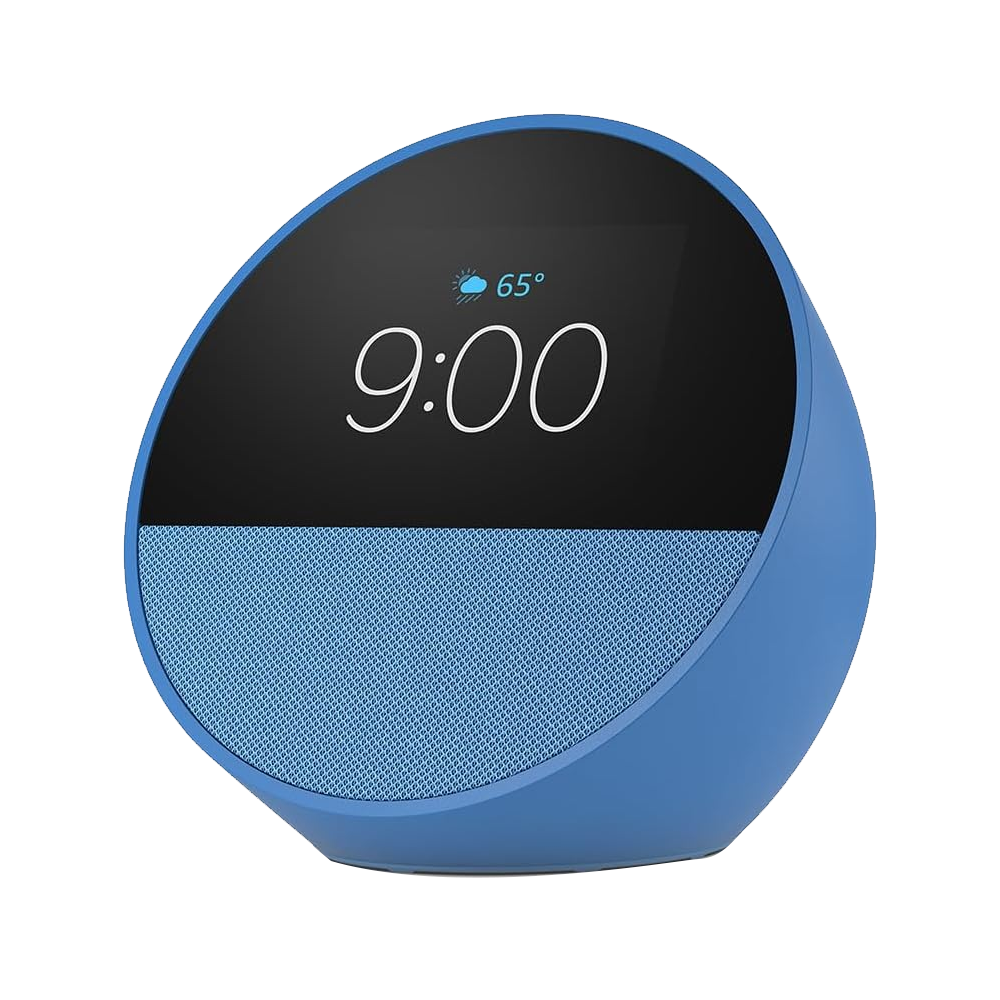 Amazon Echo Spot Smart Speaker & Alarm With Alexa - Blue