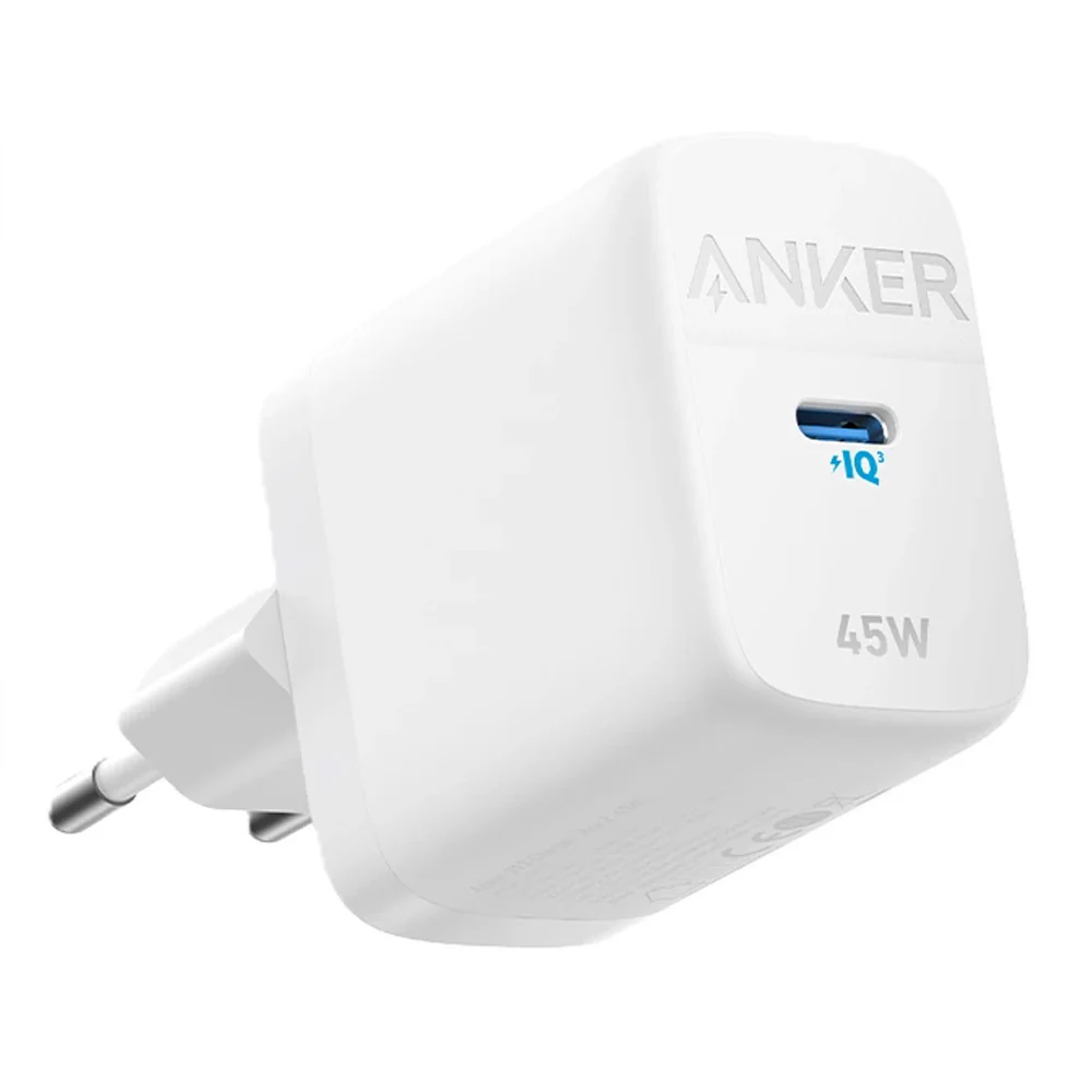 Anker Ace 313 A2643G21 Type-C IQ 45W Ultra Fast Charging - White