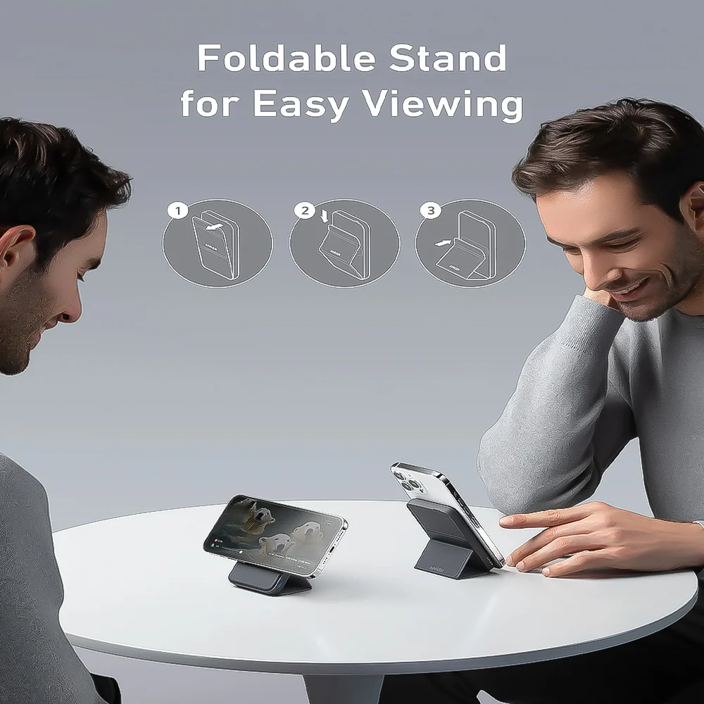 Anker 622 A1614H13 MagGo 12W Magnetic Wireless Power Bank 5000mAh - White