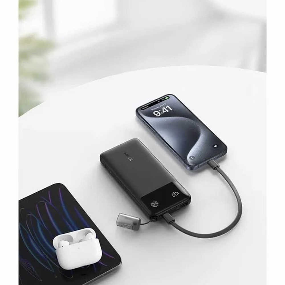 Anker A1388H11 Pocket-Sized Power Bank 22.5W 10000mAh - Black