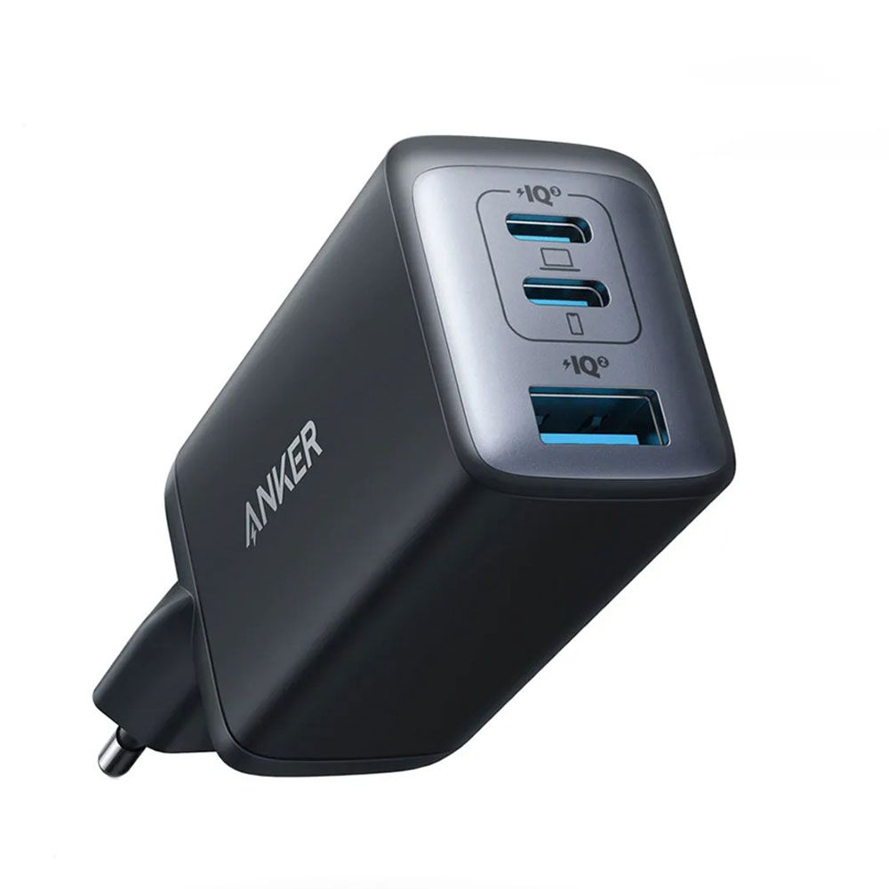 Anker PowerPort III A2667G12 Wall Charger 2 Type-C + USB 65W Fast Charging - Black
