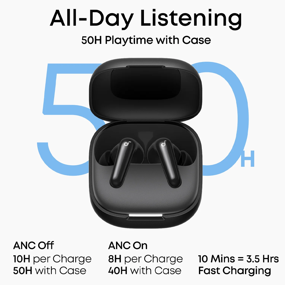 Anker Soundcore P31i D1202Z11 ANC Earbuds - Black