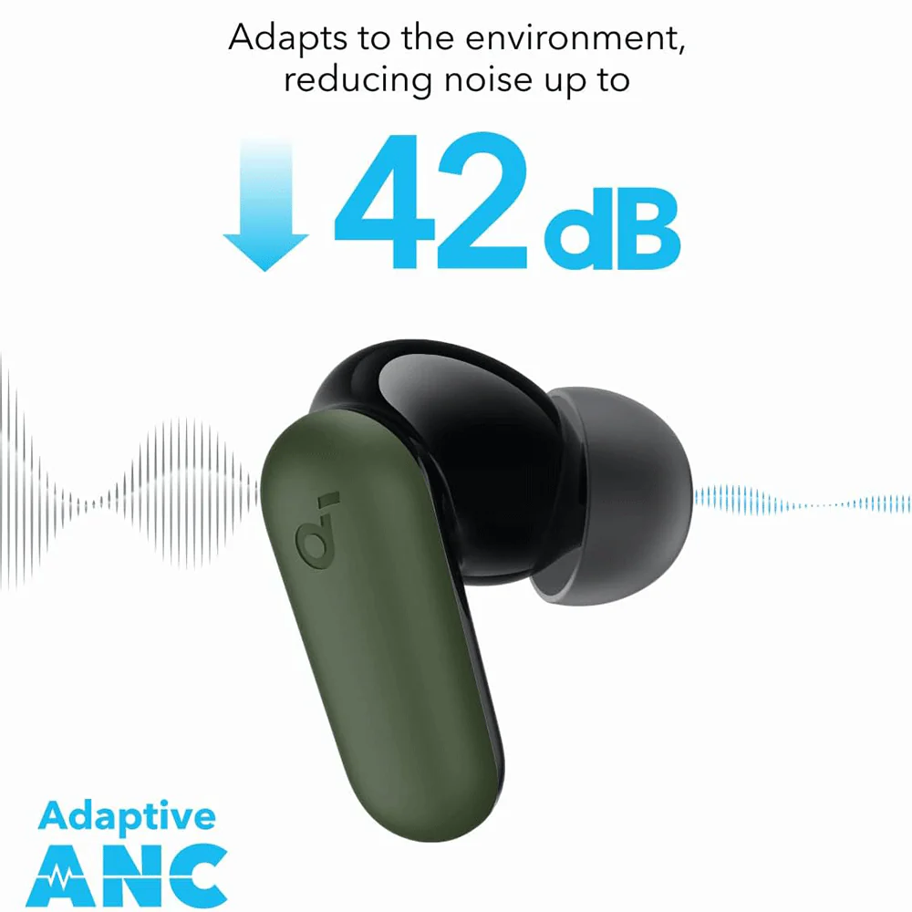 Anker Soundcore R50i NC A3959H61 ANC Earbuds - Green