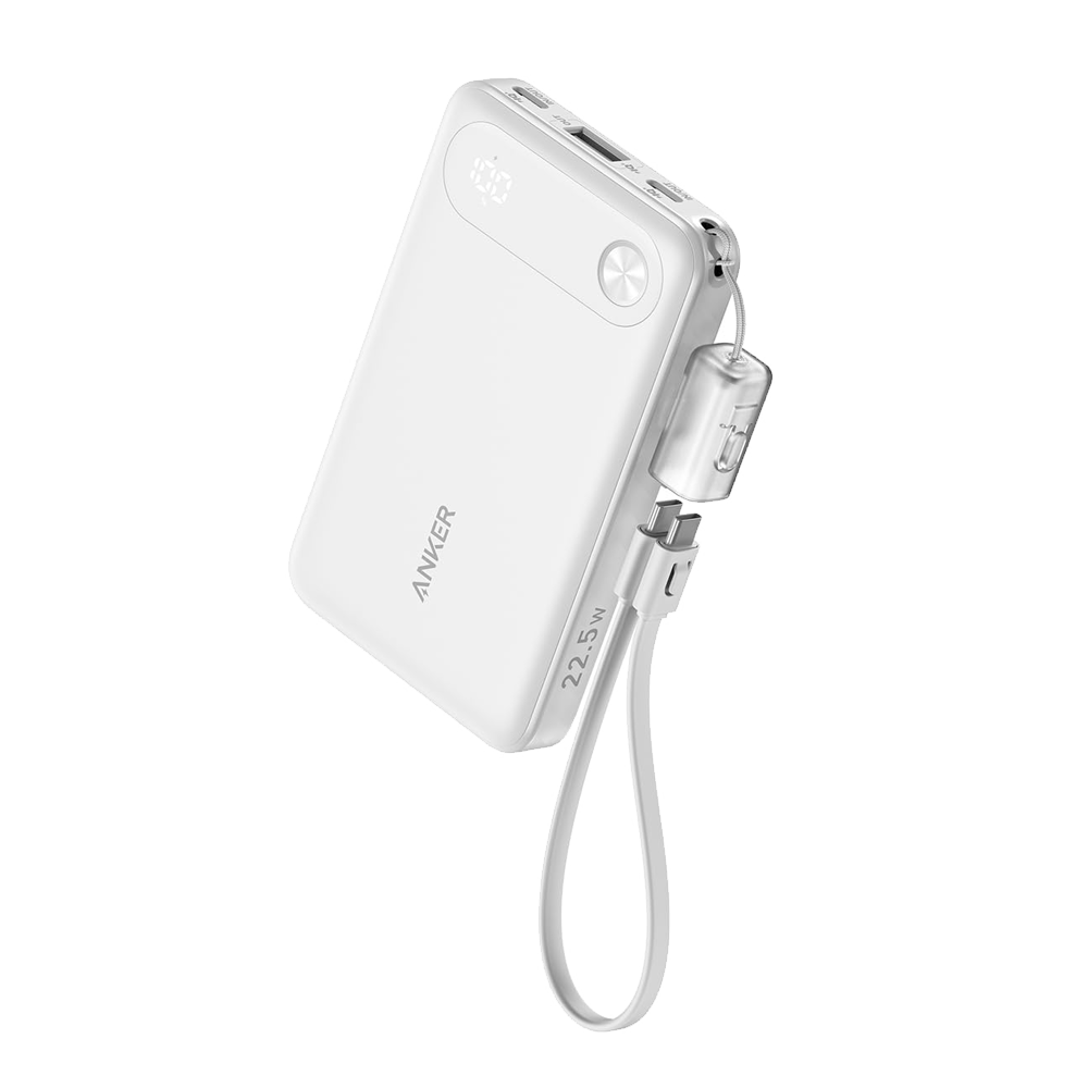 Anker Powerful A1257H21 Power Bank 10000mAh - White