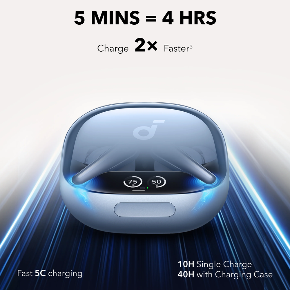 Anker Soundcore Liberty 4 Pro A3954H31 Earbuds - Blue