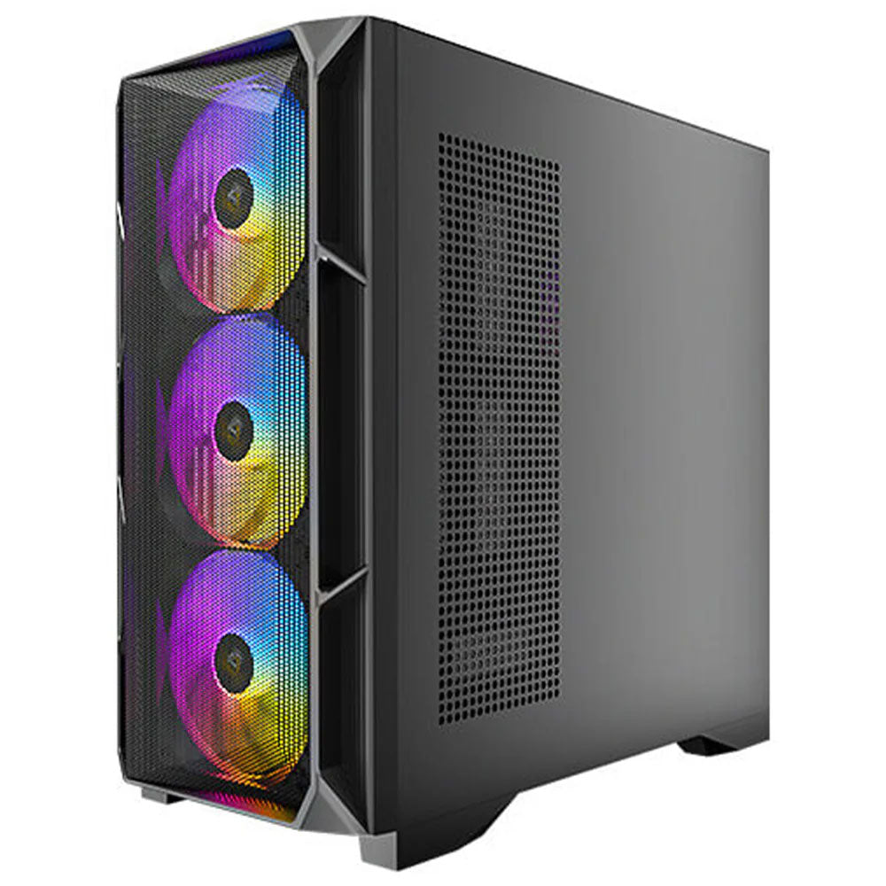 Antec AX1000 Lite ARGB Gaming Mid Tower Case + Atom B750 80 Plus Bronze 750W Power Supply
