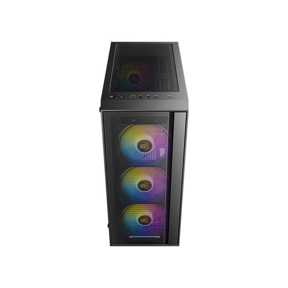 Antec AX65 ARGB Gaming Mid Tower Case + Atom B750 80 Plus Bronze 750W Power Supply