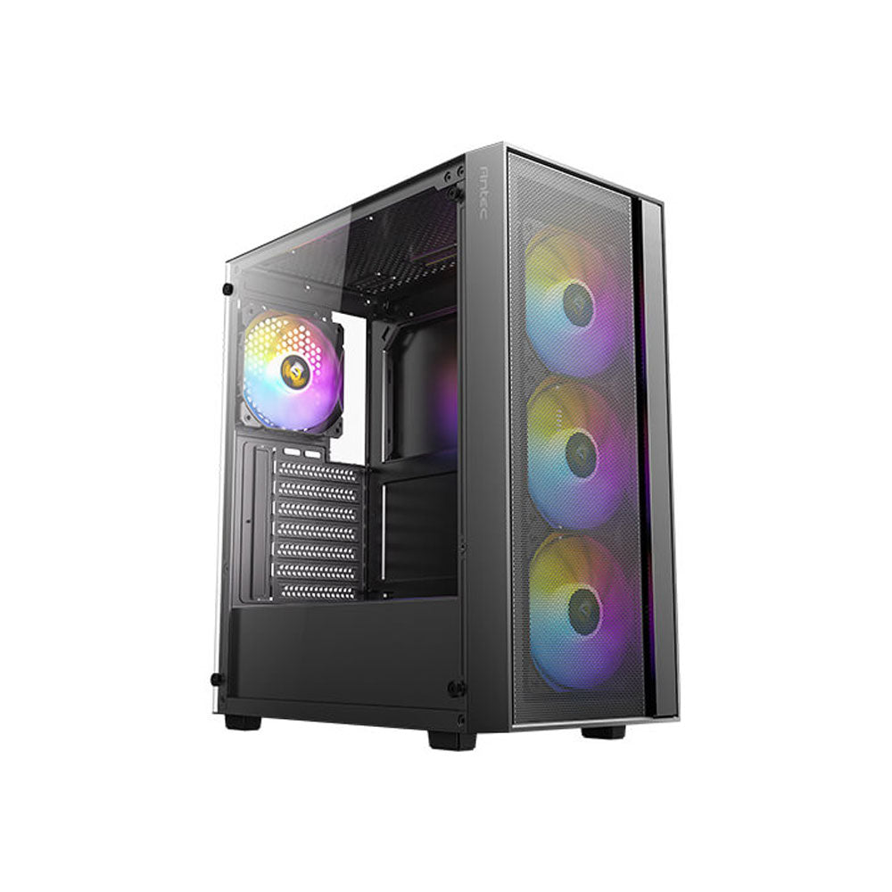 Antec AX65 ARGB Gaming Mid Tower Case + Atom B750 80 Plus Bronze 750W Power Supply