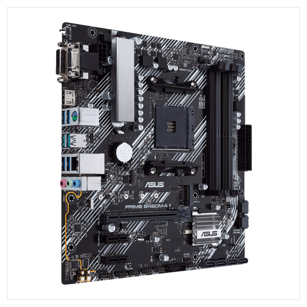 Asus Prime B450M-AII AMD AM4 Motherboard