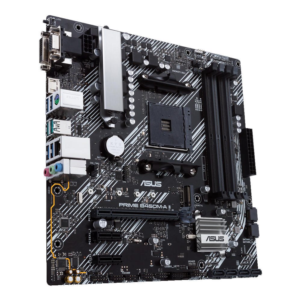 Asus Prime B450M-AII AMD AM4 Motherboard