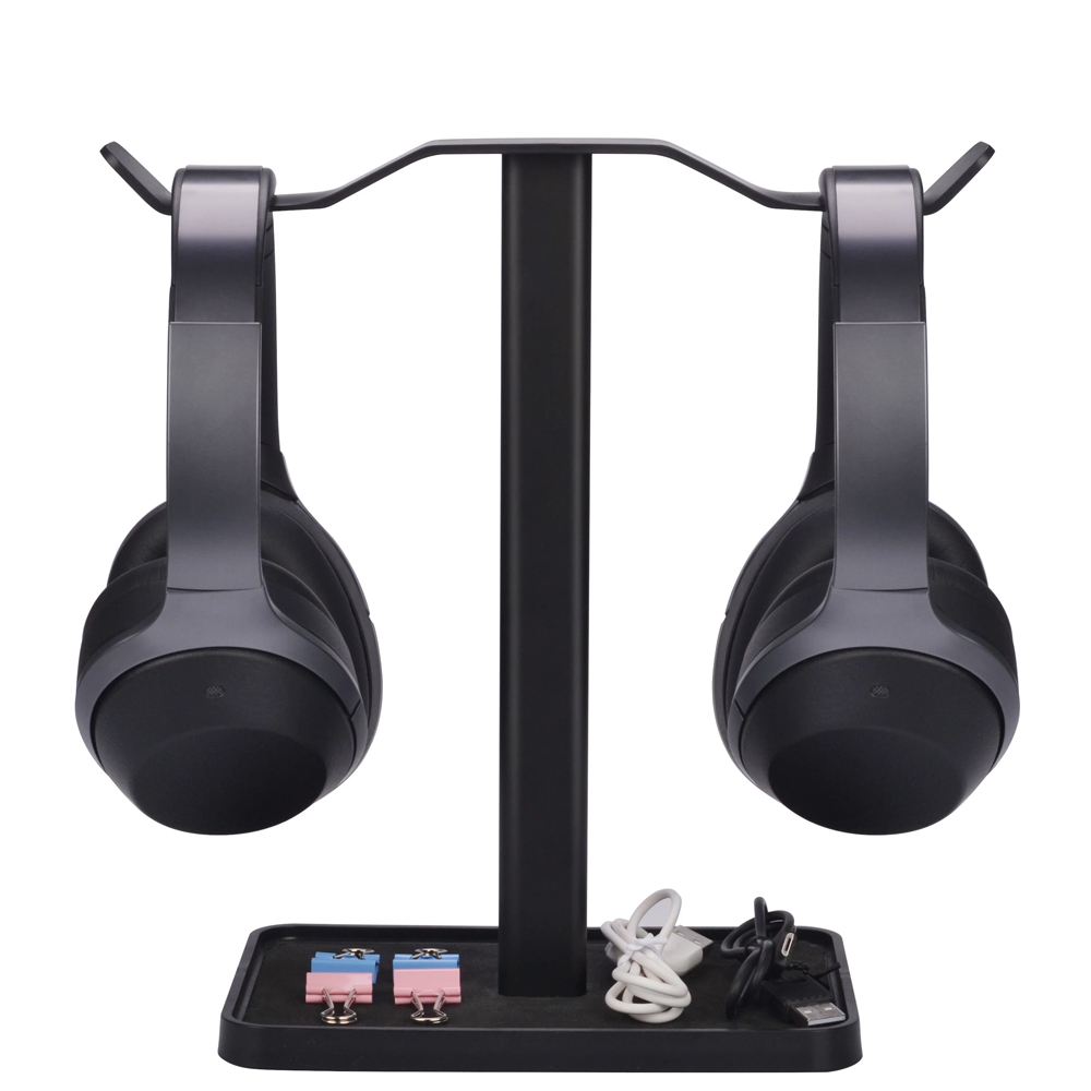 Avantree Neetto HS908 Double Headphone Stand - Black