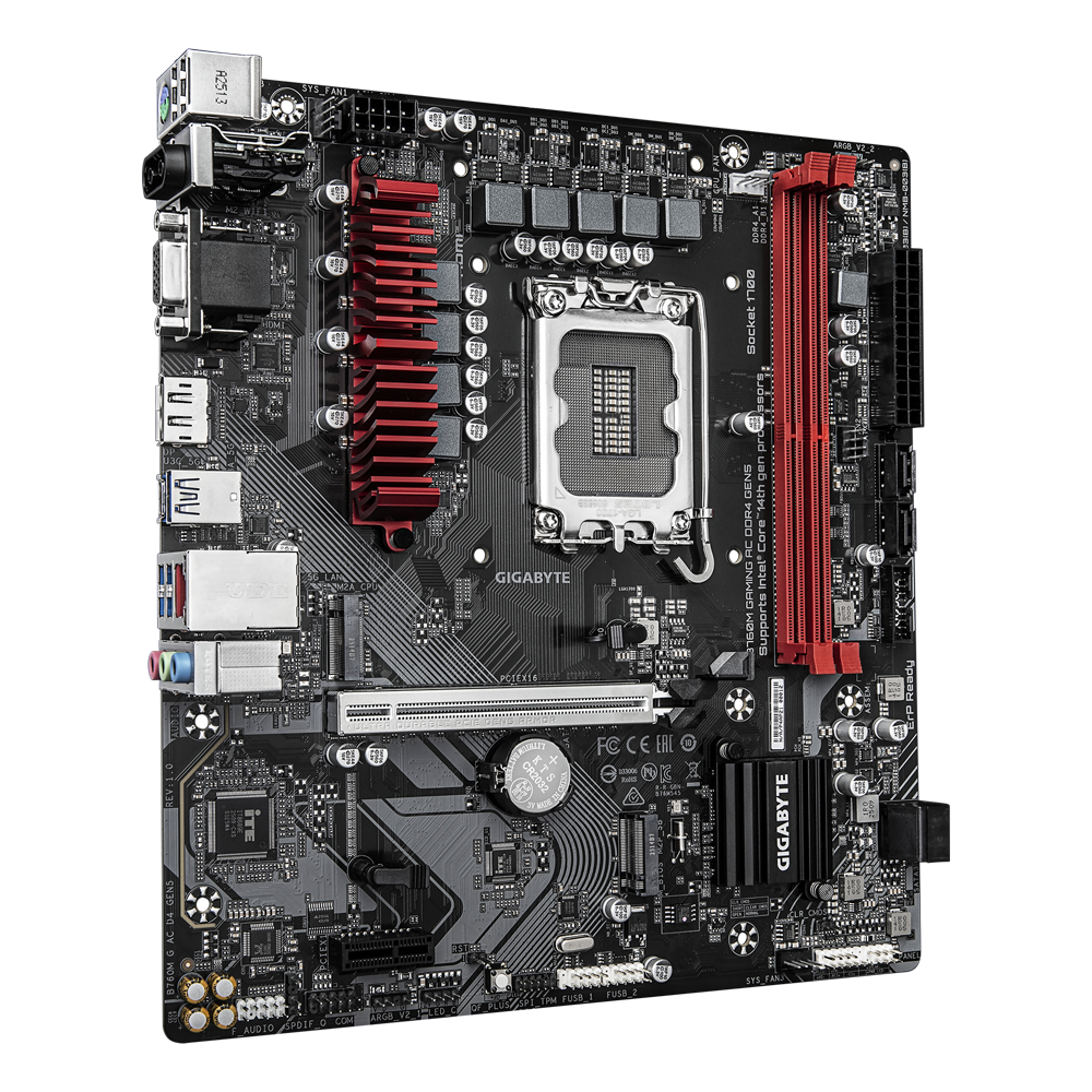 Gigabyte B760M Gaming AC DDR4 Gen5 Intel LGA 1700 Motherboard