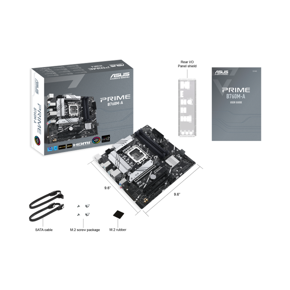 Asus Prime B760M-A CSM DDR5 Intel LGA 1700 Motherboard