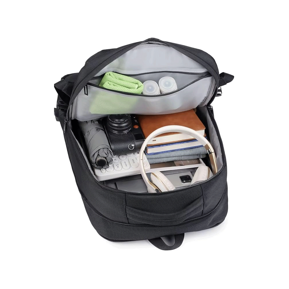Meinaili 2504 15.6 Inch Laptop Backpack - Black