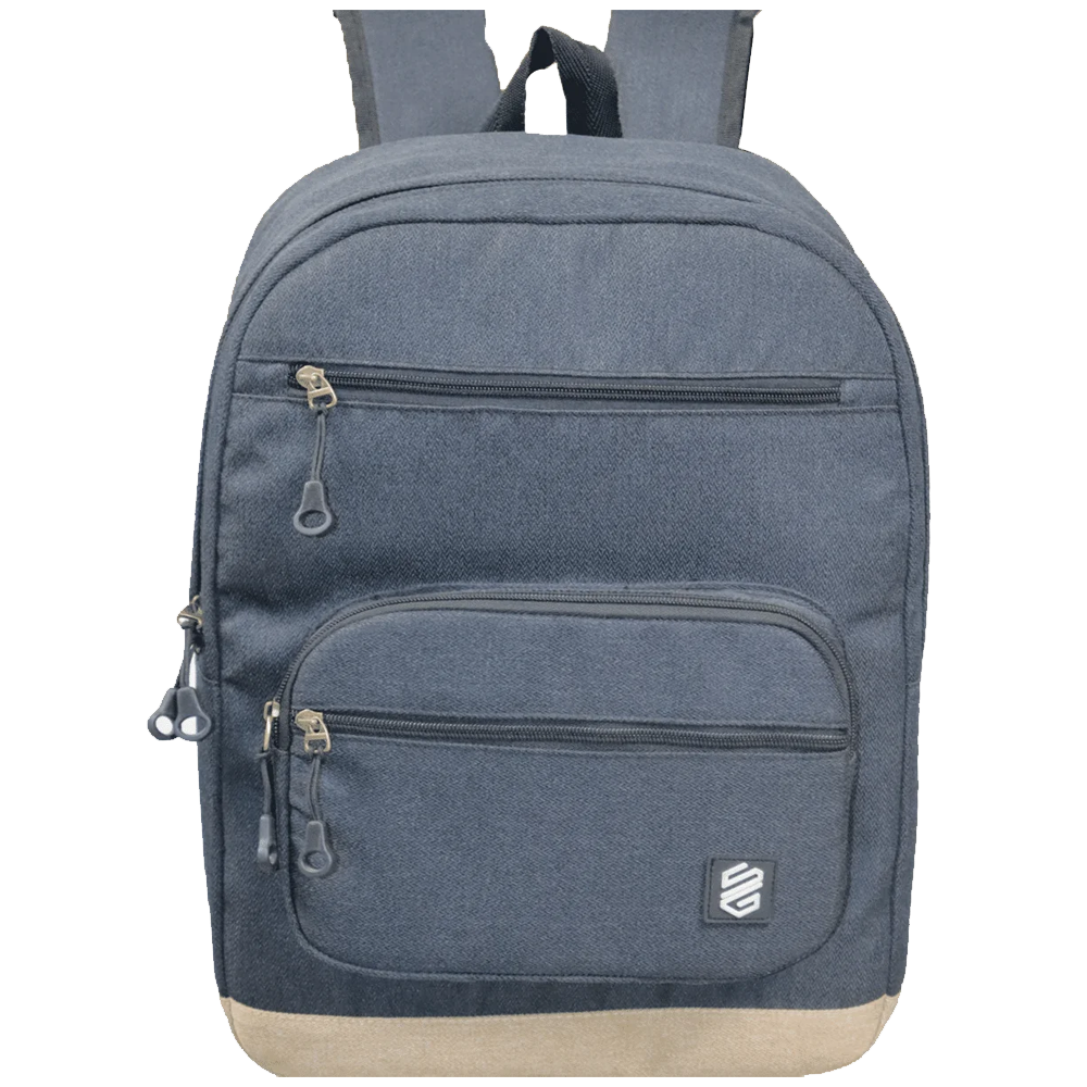 Bag Backpack Smart Gate Sg-9017 - Black/Camel