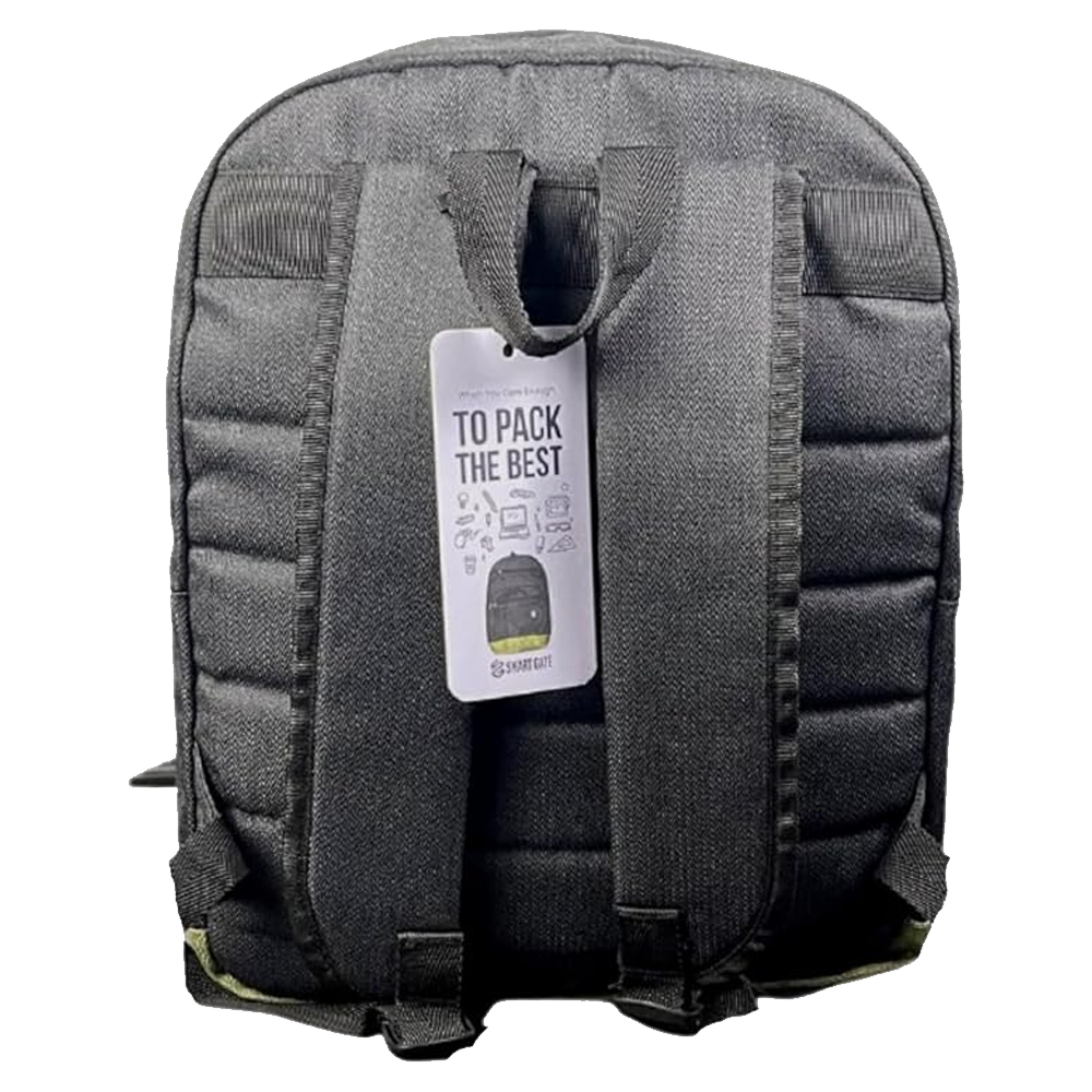 Bag Backpack Smart Gate Sg-9017 - Black/Camel