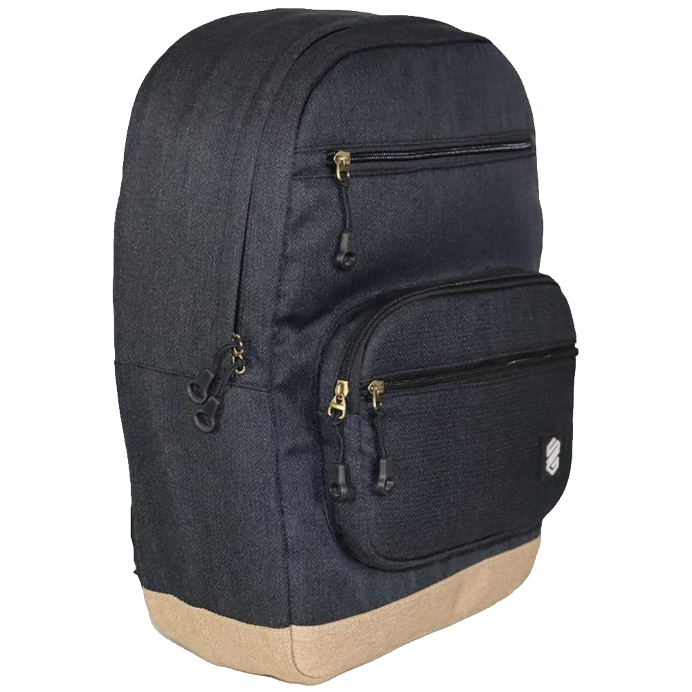 Bag Backpack Smart Gate Sg-9017 - Black/Camel