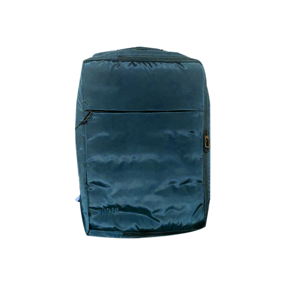 Bag Backpack + Hand Manta Ray Stone - Blue