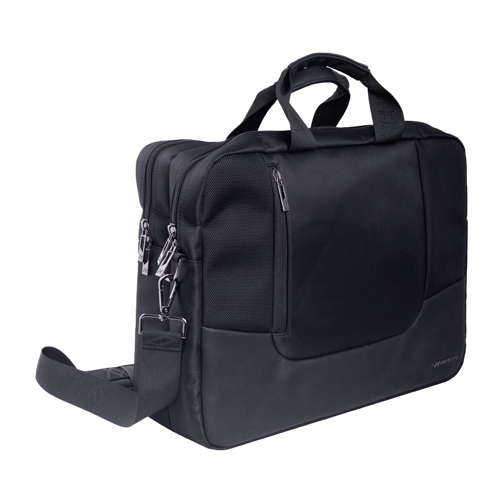 Lavvento BG793 15.6 Inch Laptop Shoulder Bag - Black