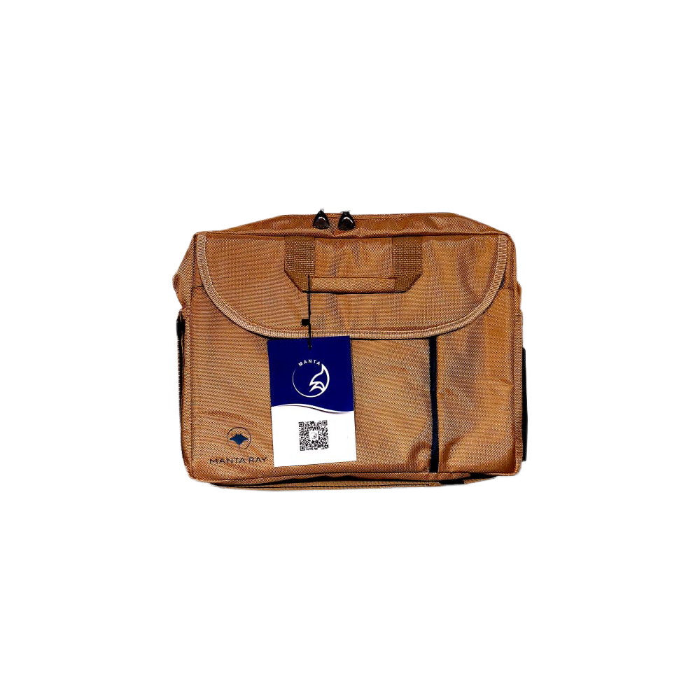 Mantaray Orca 15.6 Inch Laptop Shoulder Bag - Sand