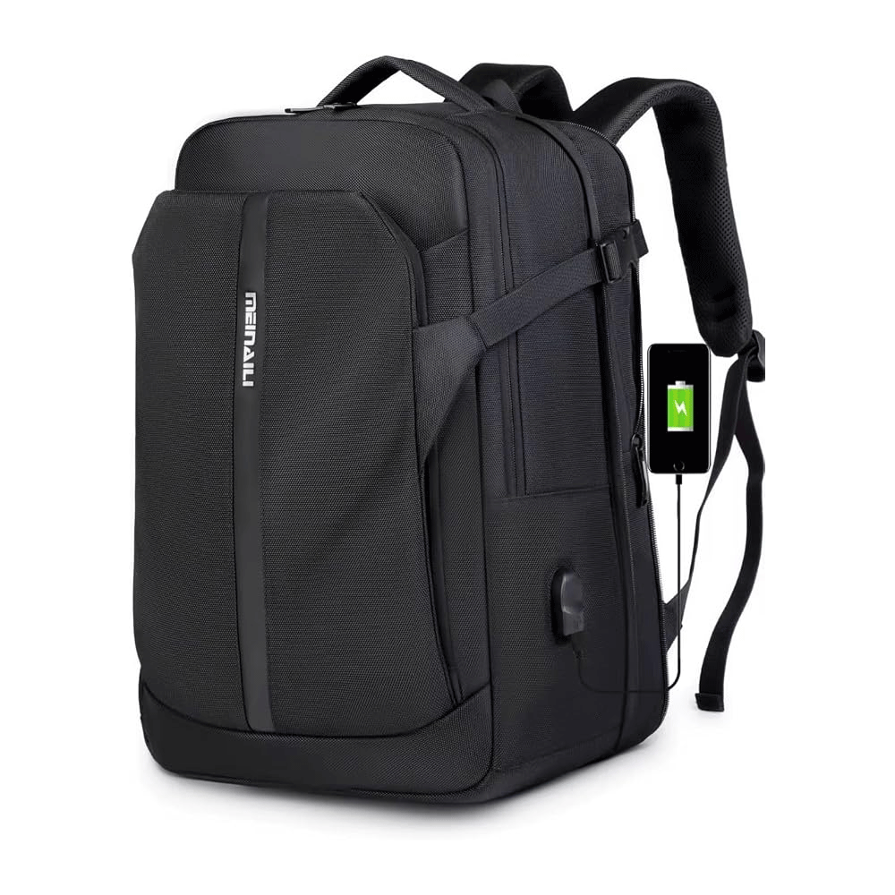 Meinaili 2504 15.6 Inch Laptop Backpack - Black