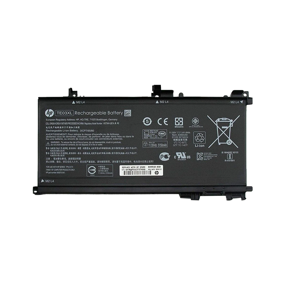 Battery Laptop HP Omen (15-Ax-Te03Xl)