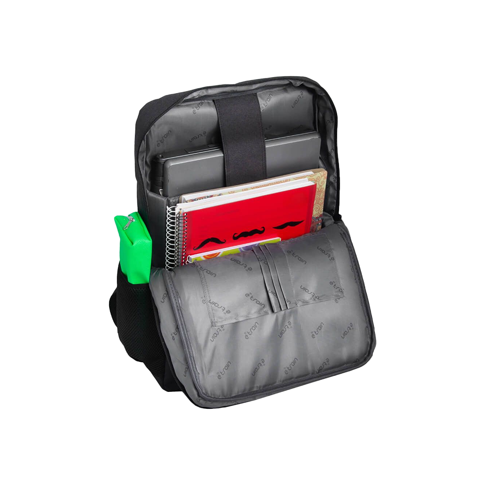 E-Train BG90B 15.6 Inch Laptop Backpack - Black