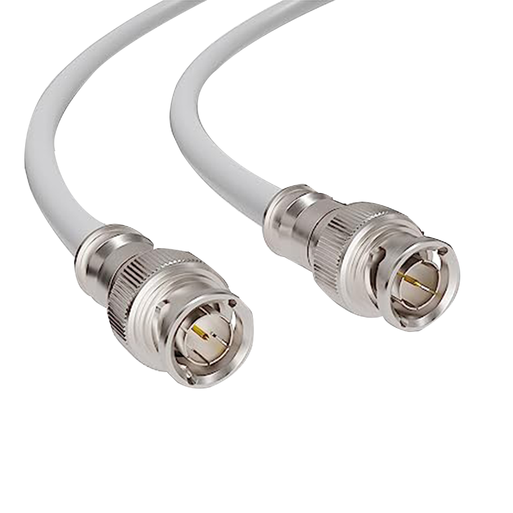 BNC Camera Cable - White