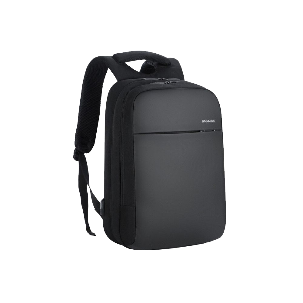 Meinaili 1802 15.6 Inch Laptop Backpack - Black