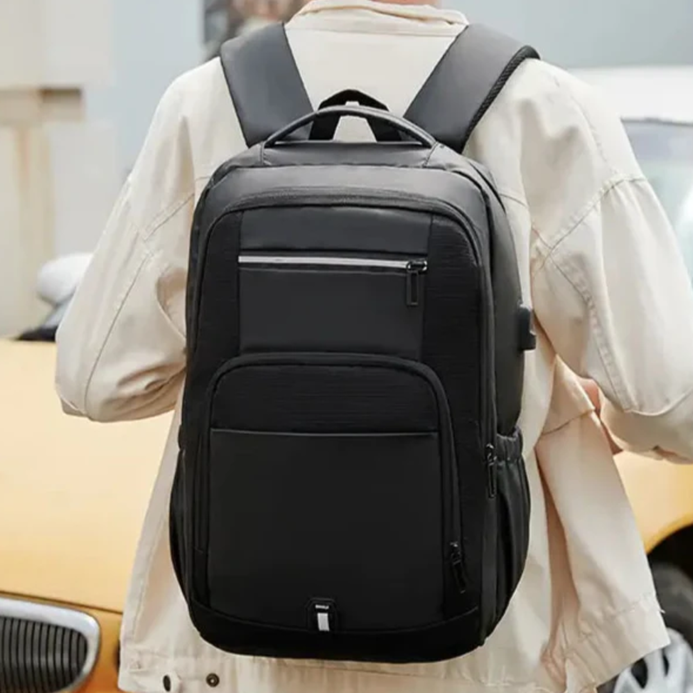 Rahala 2215 15.6 Inch Laptop Backpack - Black