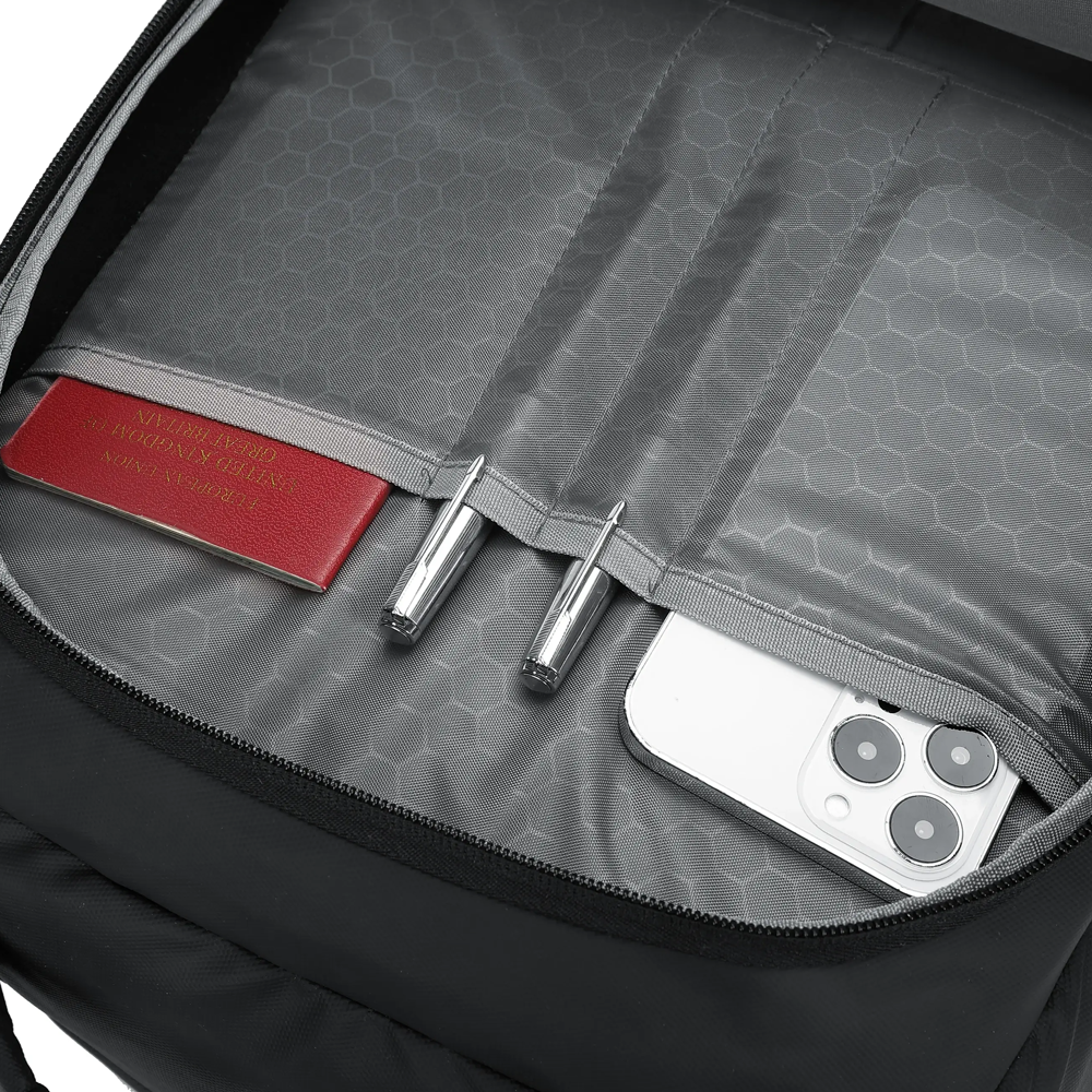 Rahala 2215 15.6 Inch Laptop Backpack - Black