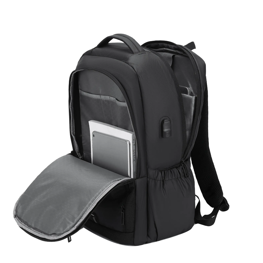 Rahala 2215 15.6 Inch Laptop Backpack - Black
