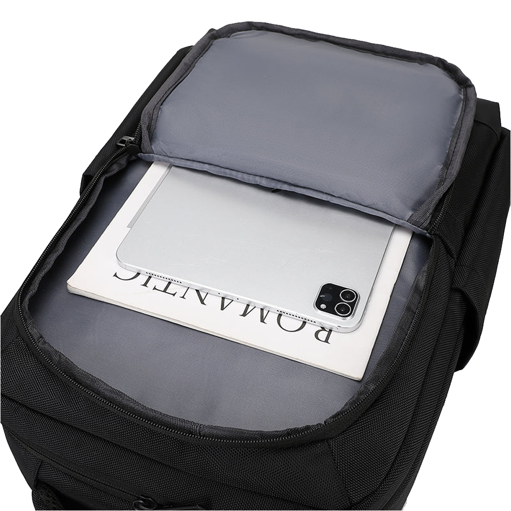 Rahala 502 15.6 Inch Laptop Backpack - Black