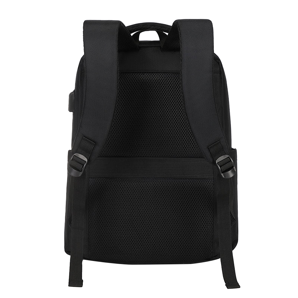 Rahala 502 15.6 Inch Laptop Backpack - Black