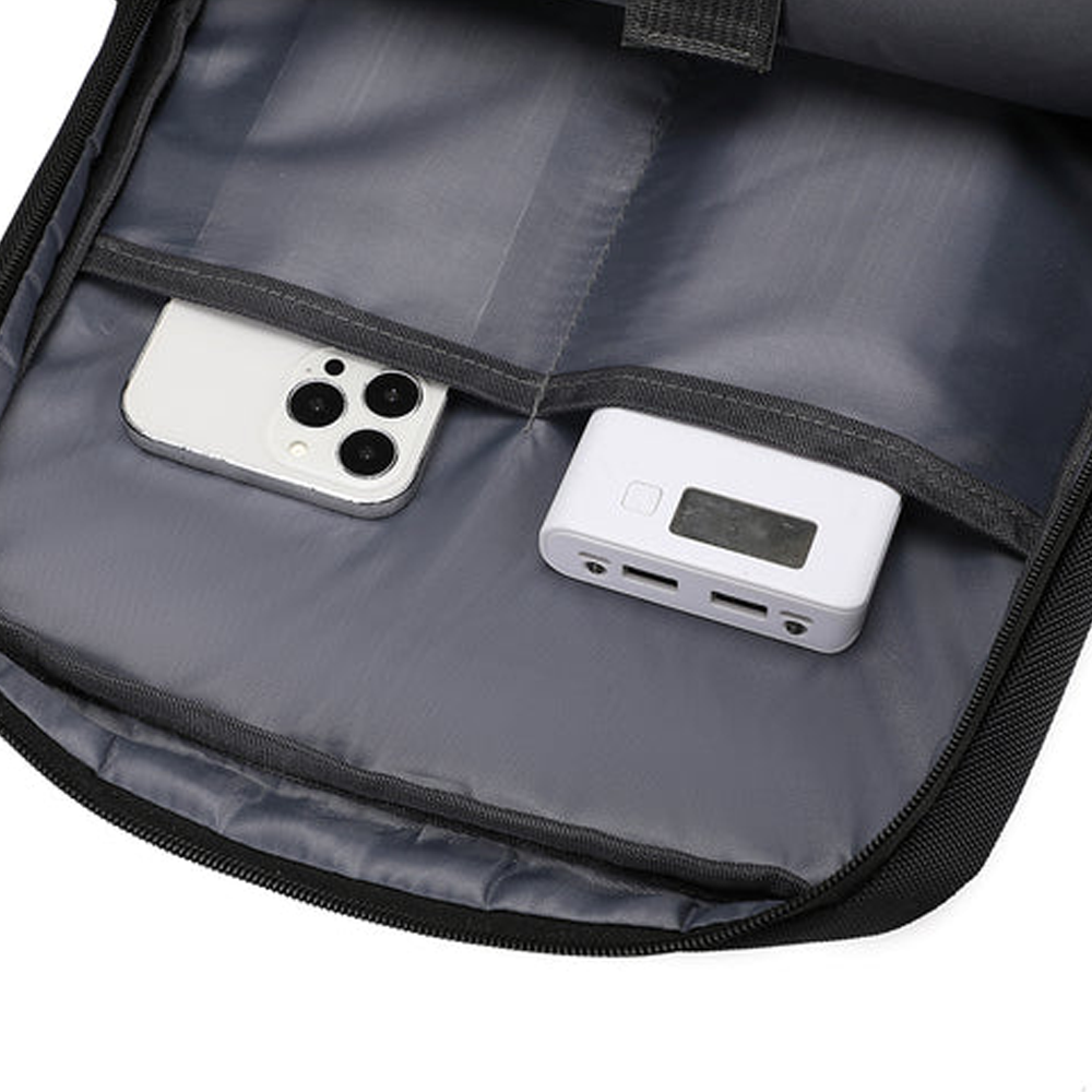 Rahala 502 15.6 Inch Laptop Backpack - Black