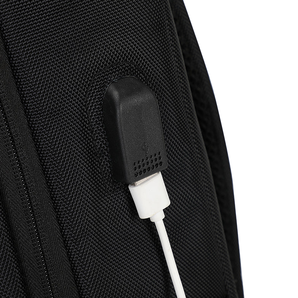 Rahala 502 15.6 Inch Laptop Backpack - Black