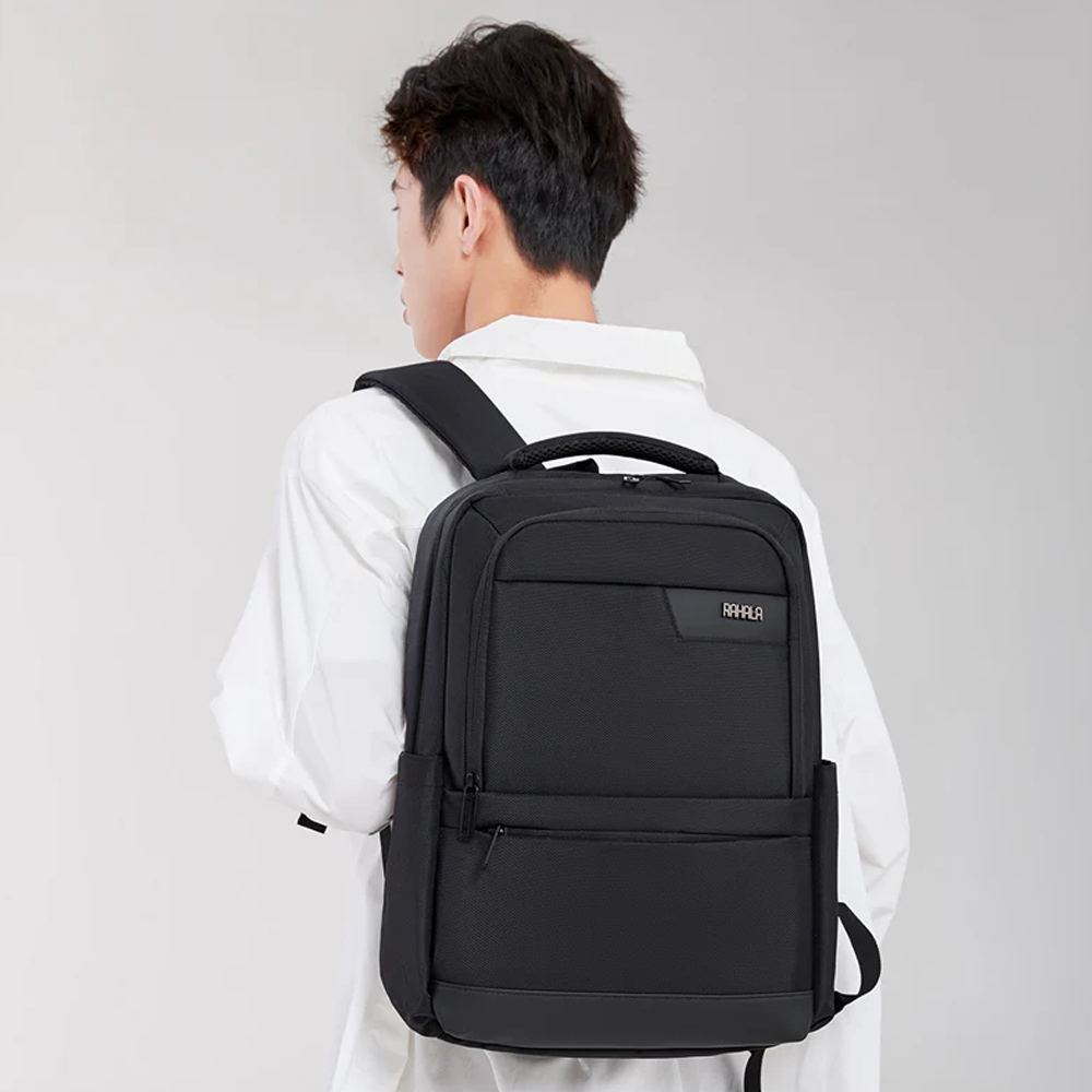 Rahala 502 15.6 Inch Laptop Backpack - Black
