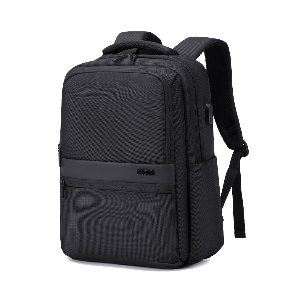 Rahala 503 15.6 Inch Laptop Backpack - Black