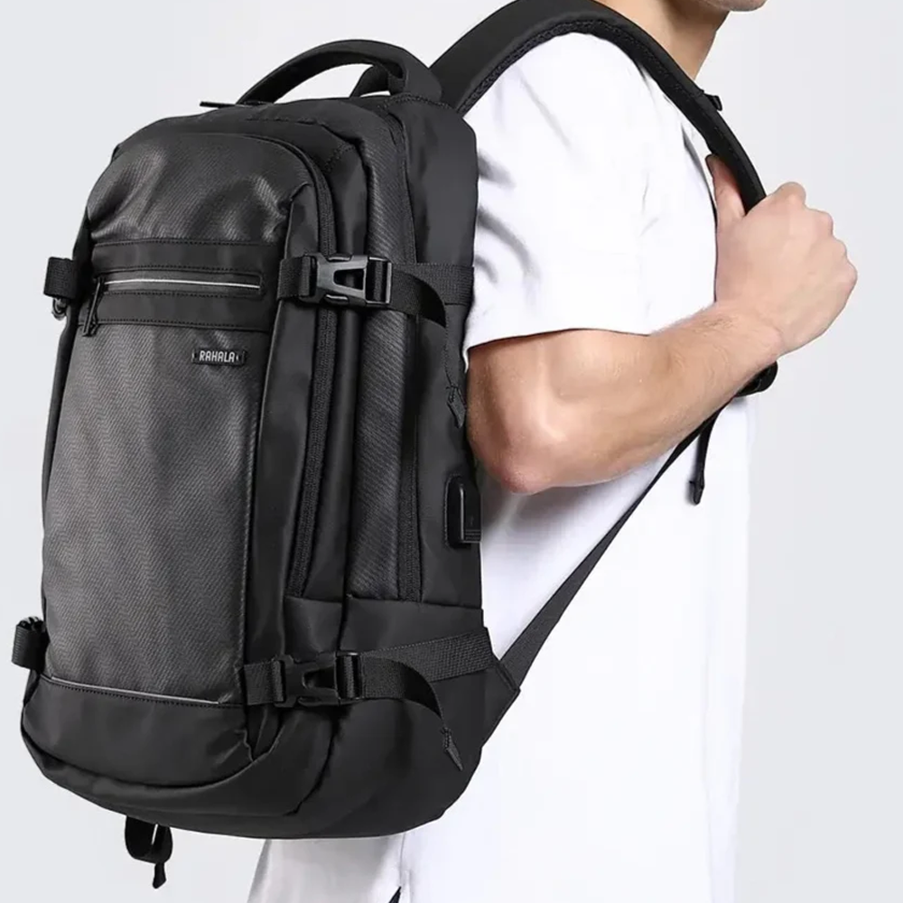 Rahala EF91M 15.6 Inch Laptop Backpack - Black