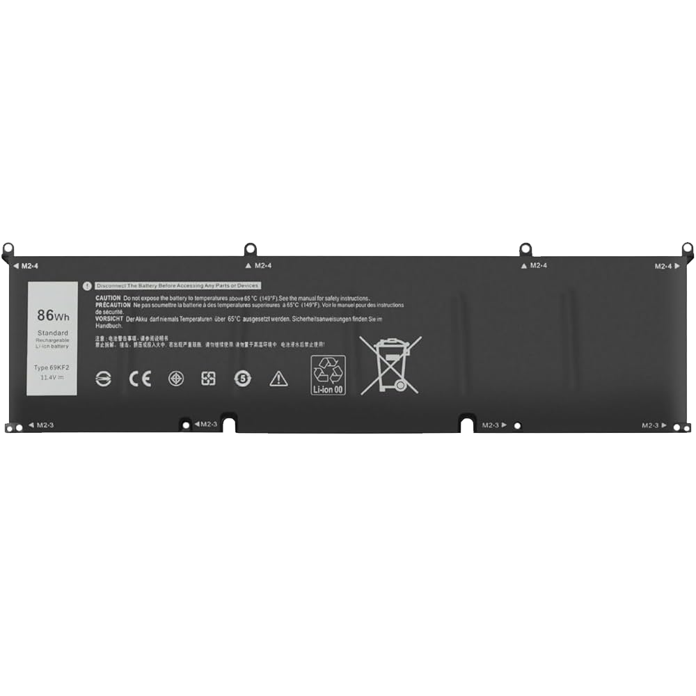 Battery Laptop Dell (XPS 9500/9510/9520/9530/Precision 5550/5560/5570/8FCTC/08FCTC/70N2F/070N2F)