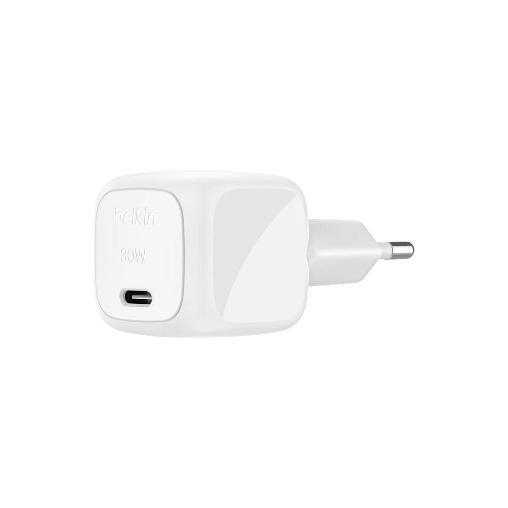Belkin BoostCharge Compact Type-C 30W Wall Charger - White