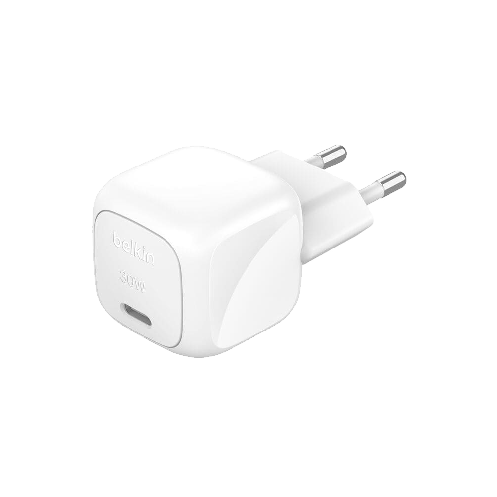 Belkin BoostCharge Compact Type-C 30W Wall Charger - White