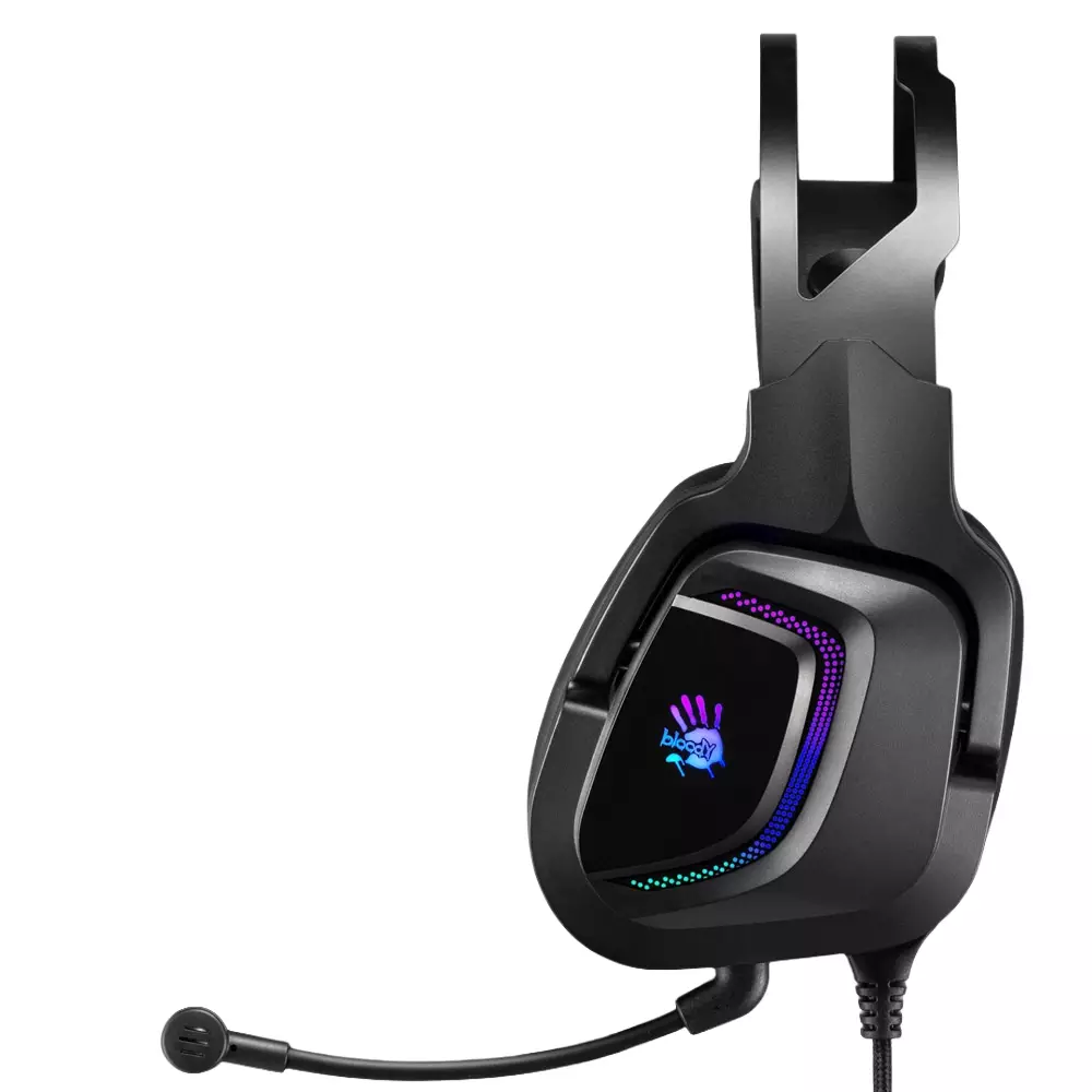 Bloody G570 RGB Wired Gaming Headphone (USB 7.1) - Black