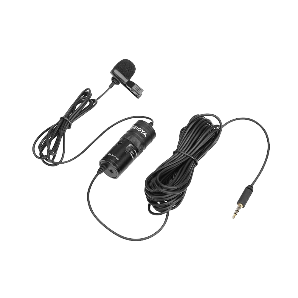 Boya BY-M1 Pro Universal Lavalier 3.5mm Wired Microphone