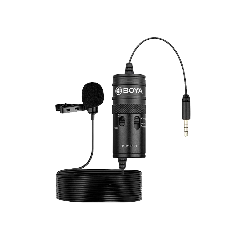 Boya BY-M1 Pro Universal Lavalier 3.5mm Wired Microphone