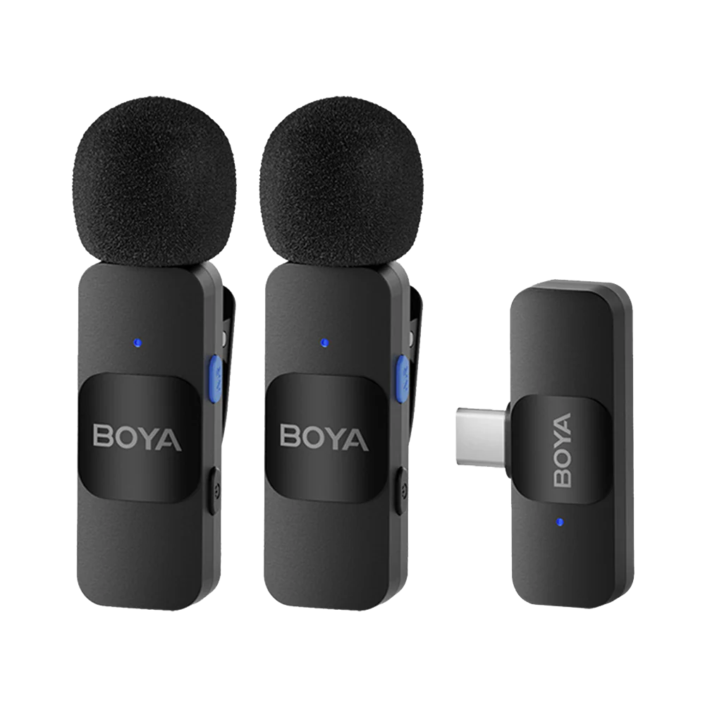 Boya BY-V20 2.4 GHz Dual Type-C Wireless Microphone